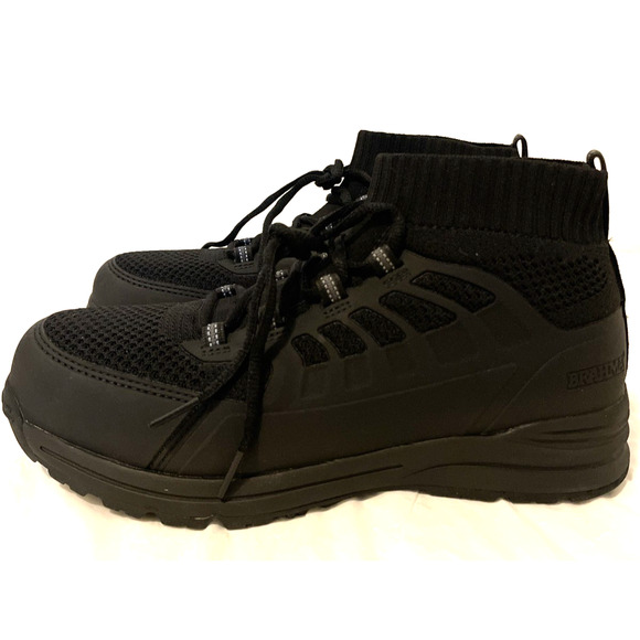 Brahma Blast Off Men's Black Steel Toe Work Shoes Boots Size 7 ''NEW'' - Picture 2 of 8